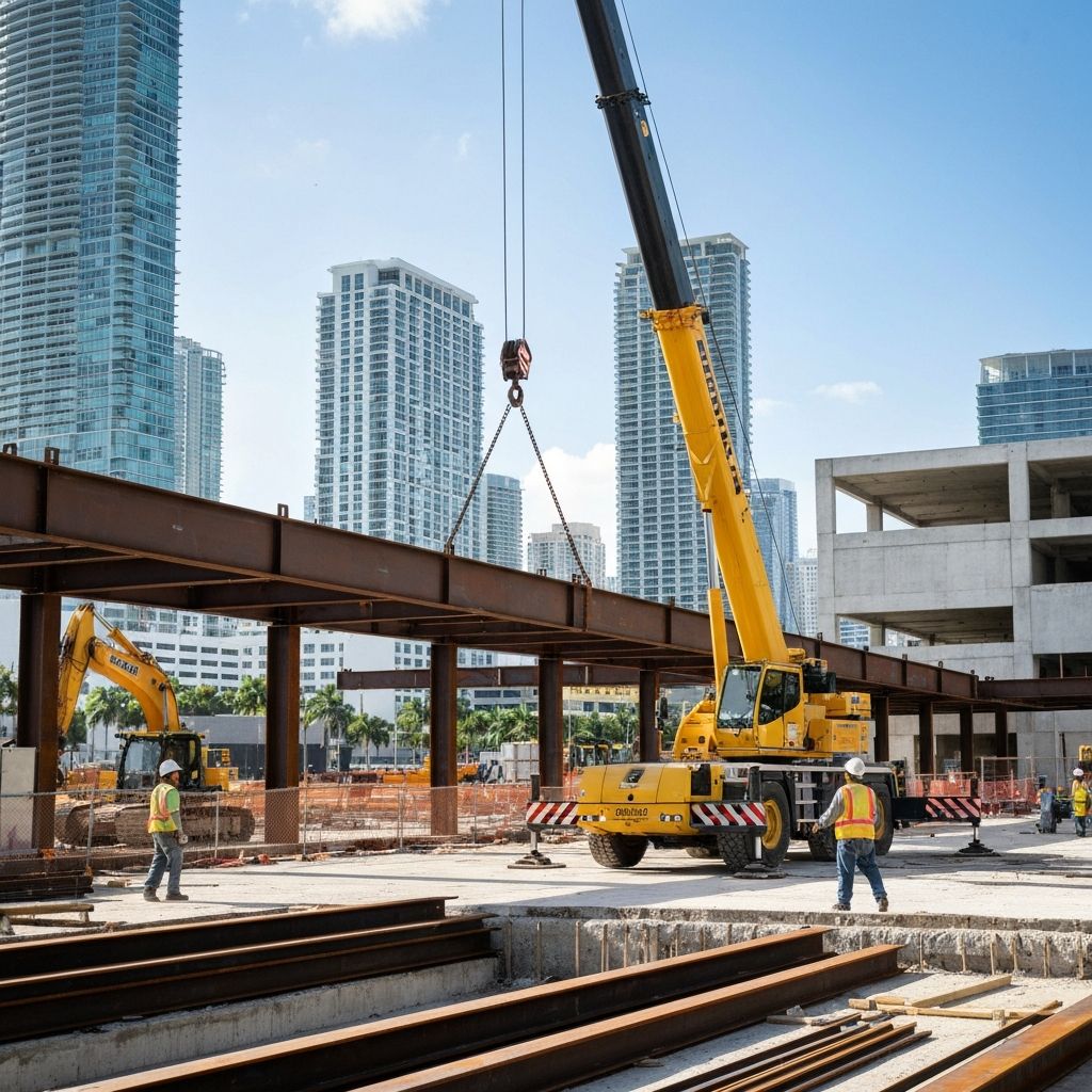 Professional crane service